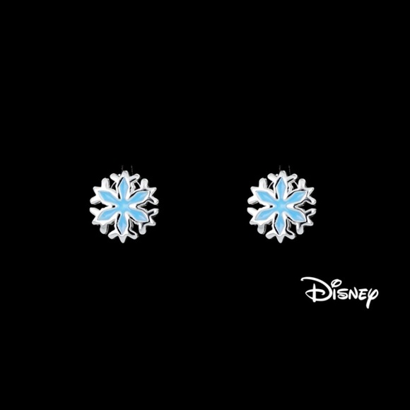 Disney Frozen Elsa Snowflake Earrings - Picture 5 of 11